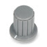 Фото #2 товара Potentiometer knob gray - 4/12mm - 5 pcs.
