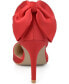 ფოტო #9 პროდუქტის Women's Tanzi Bow Stilettos