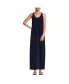 ფოტო #1 პროდუქტის Women's Rayon Poly Rib Scoop Neck Swim Cover-up Maxi Dress