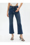 Фото #4 товара Ispanyol Paça Kot Pantolon - Victoria Crop Jean