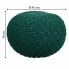 Pouffe Alexandra House Living Dark green polystyrene 45 x 30 x 45 cm