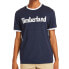 Timberland 休闲圆领印花短袖T恤 男款 深宝石蓝 / Футболка Timberland T Featured Tops T-Shirt A2B86433