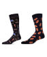 ფოტო #1 პროდუქტის Men's Crew Sports Assortment Socks, Pair of 2