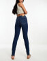 Фото #2 товара Vero Moda – Skinny-Jeans in Dunkelblau mit mittelhohem Bund