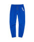 ფოტო #2 პროდუქტის Men's Brady Blue Wordmark Fleece Pants