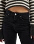 Фото #5 товара ASOS DESIGN high rise slim straight jean in black