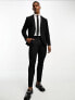 Фото #1 товара Jack & Jones suit trousers in slim fit black