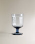 Hammered wine glass