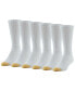 ფოტო #2 პროდუქტის Men's 6-Pack Casual Harrington Socks