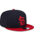 ფოტო #2 პროდუქტის Men's Navy St. Louis Cardinals 2024 Batting Practice 9FIFTY Snapback Hat