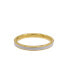 Фото #1 товара White Enamel Band Ring