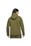 M Nsw Tch Flc Hoodıe Fz Wr Erkek Yeşil Sweatshirt - Cu4489-326
