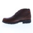 Фото #5 товара Clarks Morris Lace 26163605 Mens Brown Wide Leather Lace Up Chukkas Boots 7