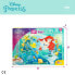 Фото #6 товара K3YRIDERS Disney Princess The Double Sided Sirr Coloring 60 Large Pieces Puzzle