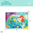 Фото #7 товара K3YRIDERS Disney Princess The Double Sided Sirr Coloring 60 Large Pieces Puzzle