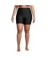 Фото #4 товара Plus Size High Waisted 6" Bike Swim Shorts with UPF 50 Sun Protection
