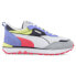 Фото #1 товара Puma Rider Fv "Future Vintage" Lace Up Mens White Sneakers Casual Shoes 3876720