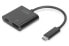 Фото #1 товара DIGITUS USB Type-C 4K HDMI Graphics Adapter + USB-C (PD)