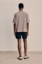 Фото #3 товара Regular Fit Linen Shorts