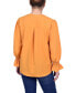 Women's Long Sleeve Y-neck Blouse