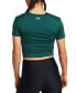 Women's Motion Crossover-Hem Cropped Top