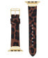 ფოტო #3 პროდუქტის Women's Leopard Print Polyurethane Leather Band Compatible with 38mm, 40mm and 41mm Apple Watch