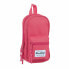 Пенал-рюкзак BlackFit8 M747 Розовый 12 x 23 x 5 cm (33 Предметы)