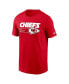 Фото #3 товара Men's Red Kansas City Chiefs Division Essential T-shirt