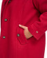 Фото #4 товара Women's Plus Size Hooded Button-Front Coat, Created for Macy's