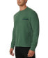 Фото #14 товара Men's Large Croc Thermal Waffle Sleep Shirt