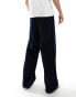 Фото #2 товара ASOS DESIGN super baggy fit corduroy trouser in navy