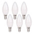 LED-Leuchtmittel Daffy Candle 6er-Set - фото #1