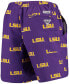 ფოტო #3 პროდუქტის Men's Purple LSU Tigers Backcast II 8" Omni-Shade Hybrid Shorts