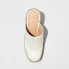 Фото #2 товара Women's Tess Platform Mule Heels - Universal Thread Cream 5
