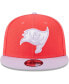 Фото #3 товара Men's Red, Lavender Tampa Bay Buccaneers Two-Tone Color Pack 9FIFTY Snapback Hat