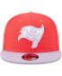 ფოტო #3 პროდუქტის Men's Red, Lavender Tampa Bay Buccaneers Two-Tone Color Pack 9FIFTY Snapback Hat