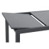 Garten-Essgruppe: Ausziehbarer Tisch 120180 cm + 2 Sessel + 6 Sthle Grau