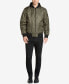 Men's Bomber Jacket with Removable Hooded Inset