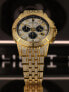 Фото #7 товара Louis XVI LXVI1123 Majeste Iced Out Chronograph Mens Watch 43mm 5ATM