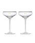 Фото #1 товара Cheers to Us Dirty Neat Martini Glasses Set, 2 Piece