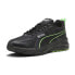 Фото #2 товара Puma Mapf1 Hypnotic Lace Up Mens Black Sneakers Casual Shoes 30842801