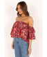 ფოტო #5 პროდუქტის Women's Sofia Off Shoulder Top