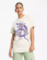 Фото #1 товара HNR LDN oversized t-shirt with snake print in sand