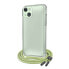 Фото #1 товара SBS Transparente Hülle mit farbigem Umhängeband für das iPhone 13 grün