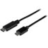 Фото #1 товара StarTech.com USB-C to Micro-B Cable - M/M - 0.5 m - USB 2.0 - 0.5 m - USB C - Micro-USB B - USB 2.0 - 480 Mbit/s - Black