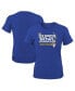ფოტო #1 პროდუქტის Big Girls Royal Los Angeles Rams Super Bowl LVI Champions Parade T-shirt