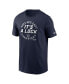 Men's Navy Dallas Cowboys 2023 NFC East Division Champions Locker Room Trophy Collection T-shirt