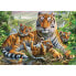 Фото #2 товара Puzzle Tiger und Jungtiere