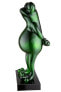Фото #2 товара Skulptur Frog grün metallic