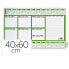 LIDERPAPEL Weekly desktop planning 40x60 cm 80gr 60 sheets 2024-2025